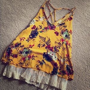 Strappy oversized Top